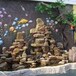 庭院水泥假山砖骨架制作视频鹤岗家用假山