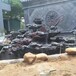 庭院水泥假山砖骨架制作视频丹东家用假山