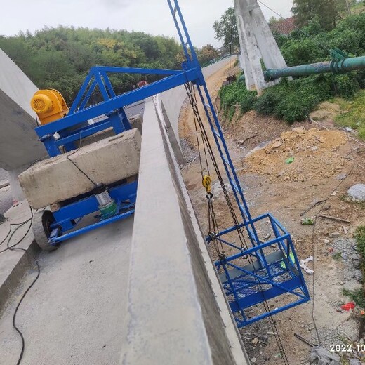 防撞墻模板施工平臺(tái)防撞墻簡易施工臺(tái)車