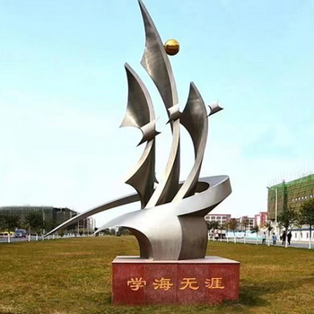 四川市政标识标牌报价及图片厂家成都加工不锈钢雕塑