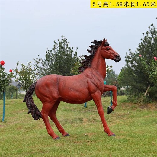 玻璃鋼彩繪動物雕塑,小動物雕塑加工廠