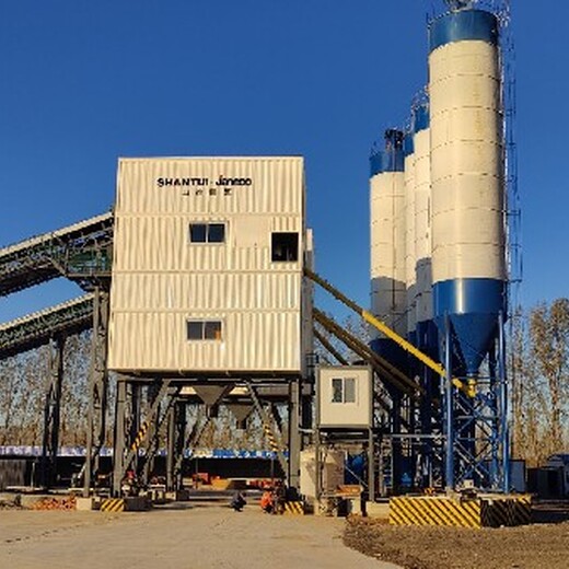 山推建友攪拌機25拌合站