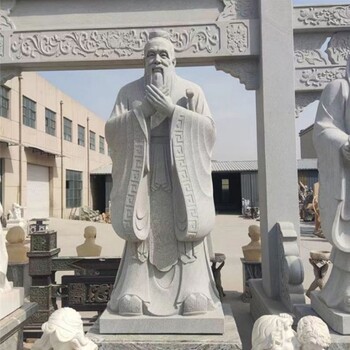 寧波庭院人物石雕
