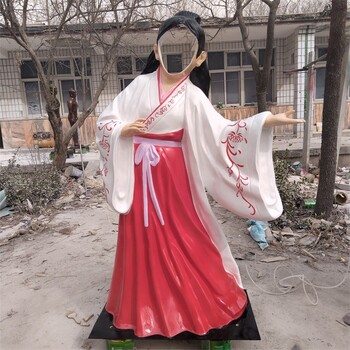 韻特雕塑空臉人物雕塑,曲陽玻璃鋼露臉人物雕像，空臉雕塑制作