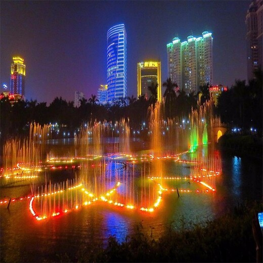 黑龙江彩色音乐喷泉设备