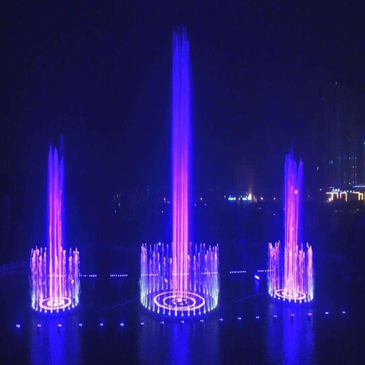 北京广场音乐喷泉设备安装