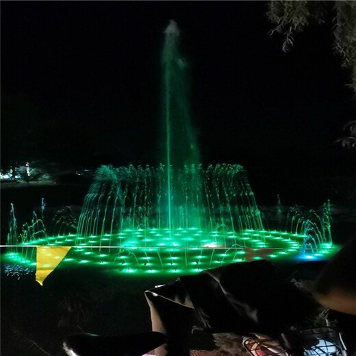 重庆湖面音乐喷泉工程施工