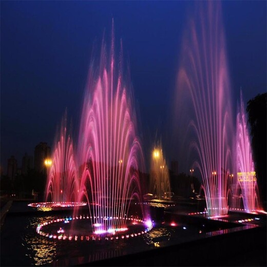天津广场音乐喷泉设备设计施工厂家