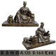 茶文化雕塑图