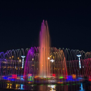 南京水景音乐喷泉施工单位