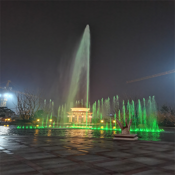 辽宁河道漂浮式喷泉安装厂家