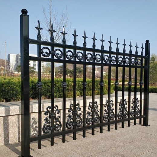 锌钢围栏迁安铁艺围栏整体焊接式锌钢护栏