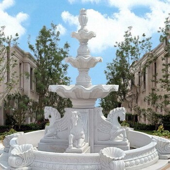 陕西石雕喷泉安装