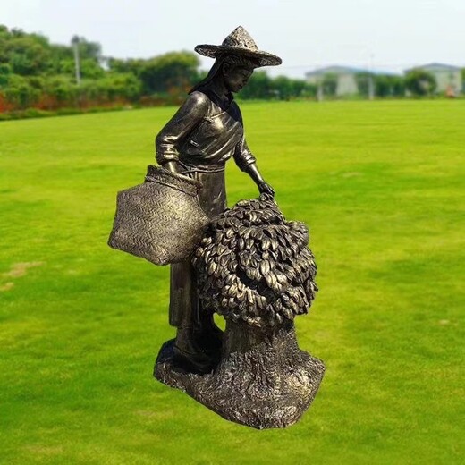 玻璃鋼茶圣陸羽雕塑，茶文化雕塑廠家
