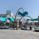長廊雕塑圖