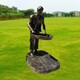 茶文化雕塑銅像定制圖