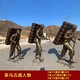 茶文化雕塑銅像定制圖