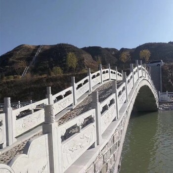 内蒙古景区桥梁石栏杆生产厂家