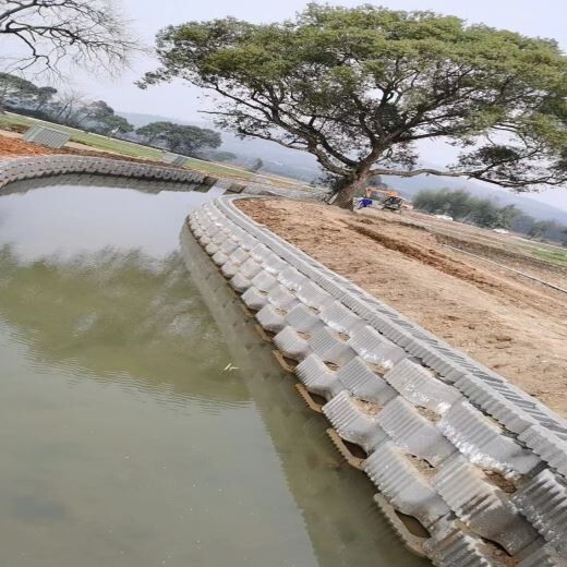 江门生态挡土墙1200系列批发供应生态植生砼构件
