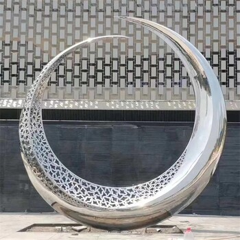 鏡面不銹鋼圓環(huán)造型工廠