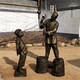 民俗人物雕塑圖