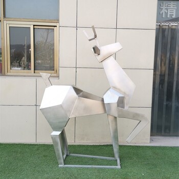 鏤空發光鹿雕塑工廠
