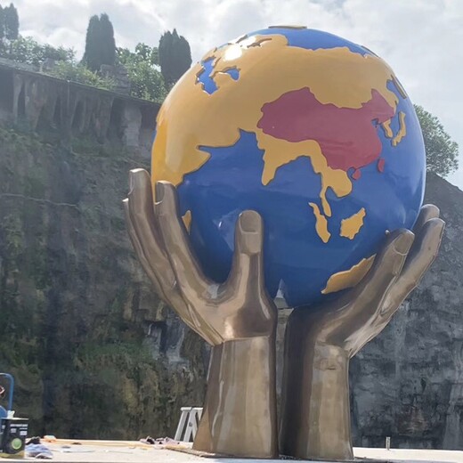 寧夏不銹鋼地球儀雕塑多少錢