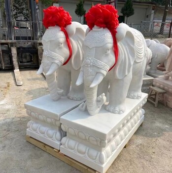 黑龙江石雕大象定制