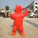 不銹鋼動(dòng)物雕塑圖