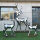 广东玻璃钢鹿雕塑厂家联系方式产品图
