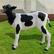 贵州树脂牛雕塑图