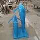 上海酒店不锈钢海豚雕塑价格产品图