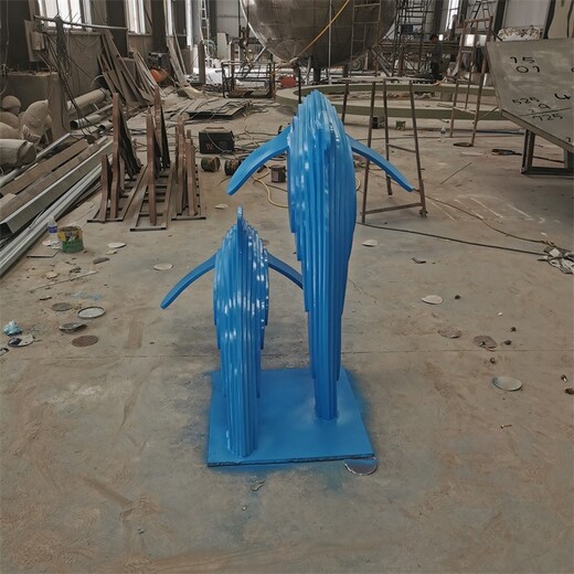安徽酒店不锈钢海豚雕塑生产厂家