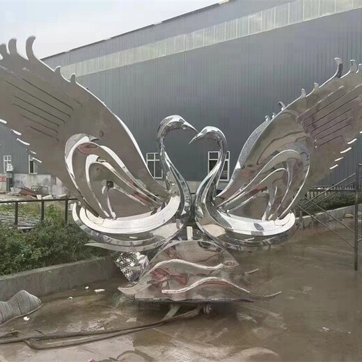 河北玻璃鋼天鵝雕塑廠家定制