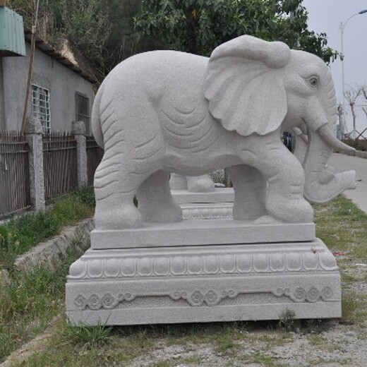廣西園林石雕大象廠家