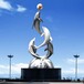 曲阳县城市景观海豚雕塑厂家定制