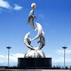 安徽酒店不锈钢海豚雕塑生产厂家原理图
