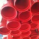 合肥涂塑钢管产品大口径涂塑钢管展示图