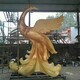 河南厂家批发不锈钢抽象凤凰雕塑定制原理图