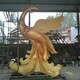 石家莊不銹鋼鳳凰雕塑圖