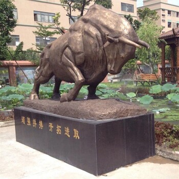 河北城市景观牛雕塑制作厂家