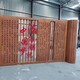 金屬竹簡書卷雕塑圖