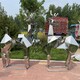 广东玻璃钢鹿雕塑图