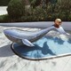 吉林不锈钢海豚雕塑摆件产品图