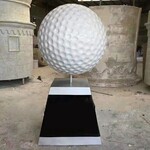 玻璃钢高尔夫球雕塑