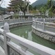 園林石欄桿圖
