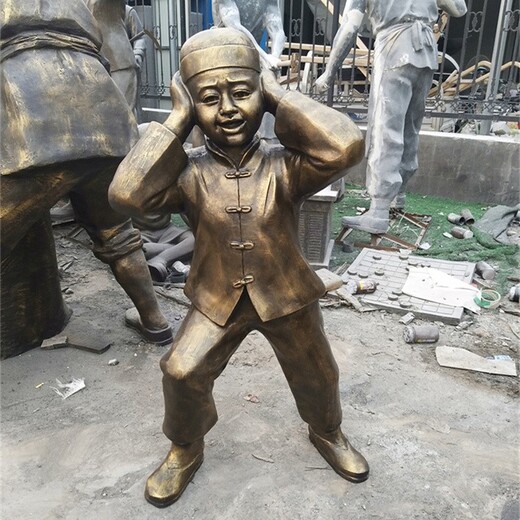 新款民俗文化雕塑厂家,农村人物雕塑