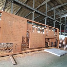 忻州耐候板景观考登钢品质优良军兴耐候金属制品厂家图片