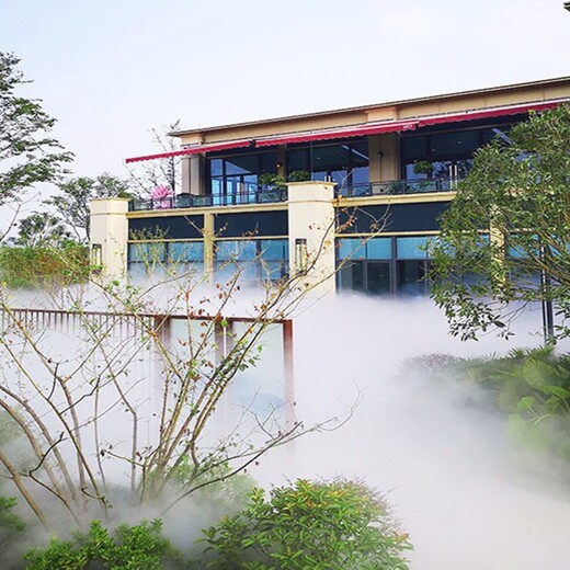 九龙坡商业街喷雾降温景观人造雾公司设备安装