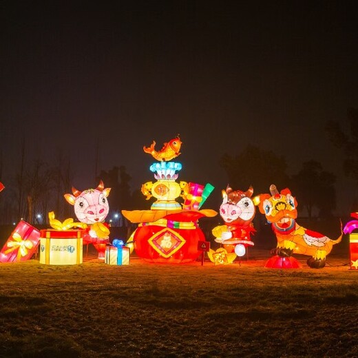 貴港花燈彩燈定制